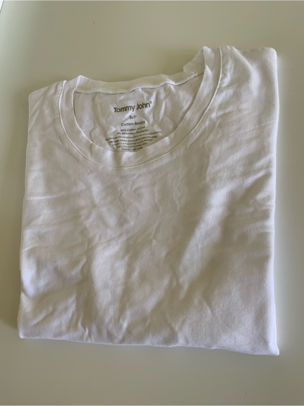 Tommy John Men's Cotton Basics T-shirt